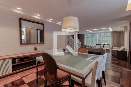 Sala de Jantar de casa à venda com 3 quartos, 485m² em Gávea, Rio de Janeiro