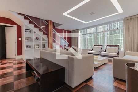 Sala de casa à venda com 3 quartos, 485m² em Gávea, Rio de Janeiro