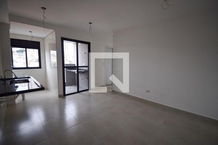 Sala/Cozinha de apartamento à venda com 2 quartos, 40m² em Vila Antonina, São Paulo