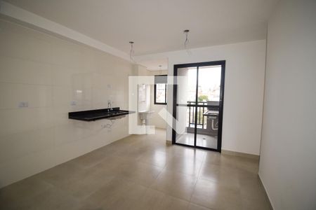Sala/Cozinha de apartamento à venda com 2 quartos, 40m² em Vila Antonina, São Paulo