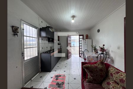 Sala/Cozinha de casa à venda com 2 quartos, 140m² em Santos Dumont, São Leopoldo