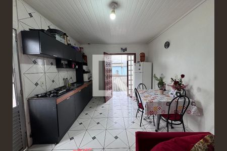 Sala/Cozinha de casa à venda com 2 quartos, 140m² em Santos Dumont, São Leopoldo