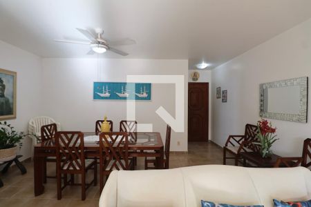 Sala de apartamento para alugar com 3 quartos, 134m² em Centro, Guarujá