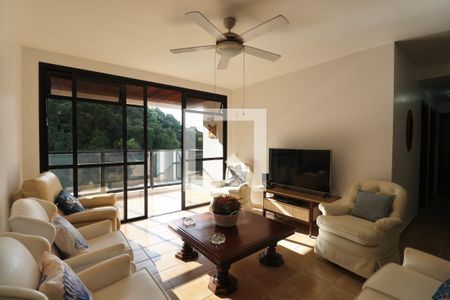 Sala de apartamento para alugar com 3 quartos, 134m² em Centro, Guarujá