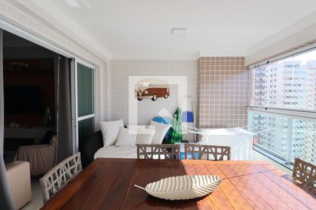 Varanda de apartamento para alugar com 3 quartos, 89m² em Vila Alzira, Guarujá