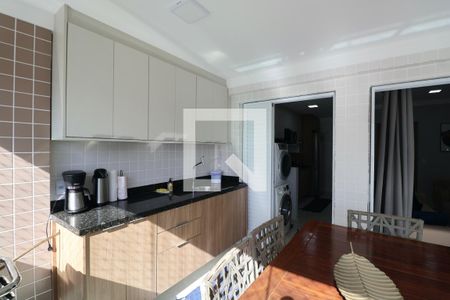 Varanda de apartamento para alugar com 3 quartos, 89m² em Vila Alzira, Guarujá