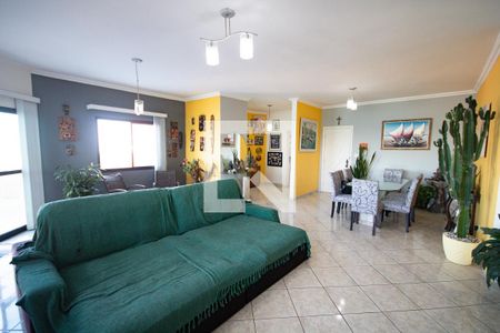 Sala de apartamento para alugar com 4 quartos, 350m² em Vila Caiçara, Praia Grande