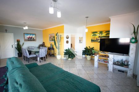 Sala de apartamento para alugar com 4 quartos, 350m² em Vila Caiçara, Praia Grande