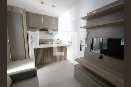 Sala de apartamento para alugar com 1 quarto, 40m² em Paquetá, Belo Horizonte