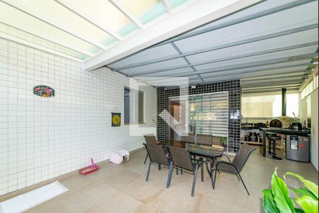 Varanda da Sala de apartamento à venda com 3 quartos, 145m² em Estrela Dalva, Belo Horizonte