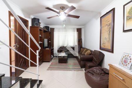 Sala de casa à venda com 3 quartos, 127m² em Vila Nova Alba, São Paulo