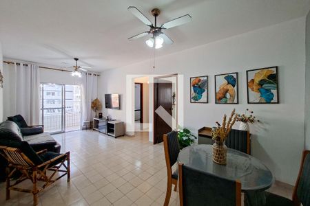 Sala de apartamento para alugar com 1 quarto, 72m² em Cidade Ocian, Praia Grande