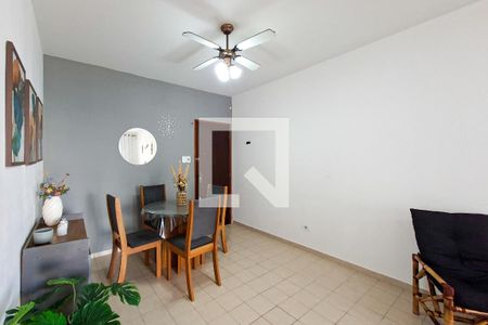 Sala de apartamento para alugar com 1 quarto, 72m² em Cidade Ocian, Praia Grande