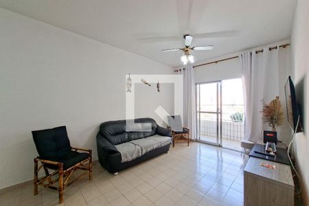 Sala de apartamento para alugar com 1 quarto, 72m² em Cidade Ocian, Praia Grande