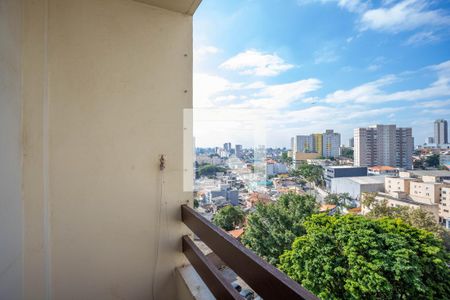 Varanda da sala de apartamento à venda com 3 quartos, 86m² em Parque Sete de Setembro, Diadema
