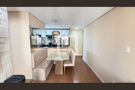 Sala de apartamento à venda com 2 quartos, 50m² em Jardim Monte Libano, Santo André