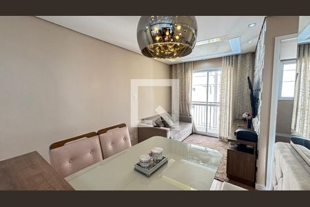 Sala de apartamento à venda com 2 quartos, 50m² em Jardim Monte Libano, Santo André