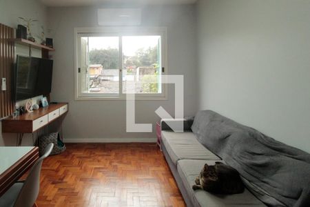Sala de apartamento à venda com 3 quartos, 90m² em Agronomia, Porto Alegre