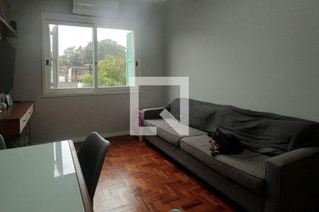 Sala de apartamento à venda com 3 quartos, 90m² em Agronomia, Porto Alegre