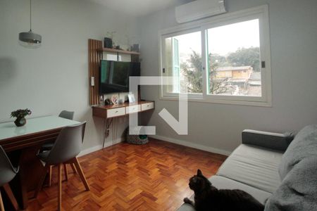 Sala de apartamento à venda com 3 quartos, 90m² em Agronomia, Porto Alegre