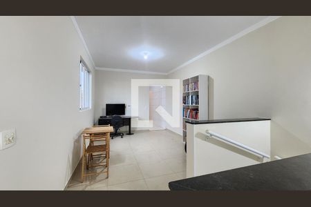 Sala de casa para alugar com 3 quartos, 100m² em Estuário, Santos