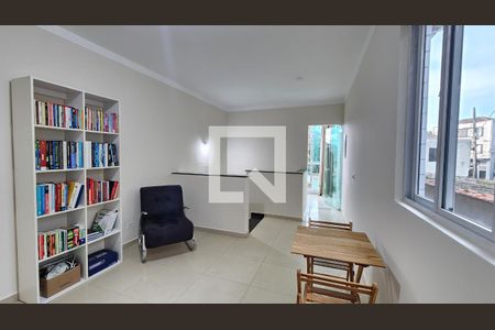 Sala de casa para alugar com 3 quartos, 100m² em Estuário, Santos