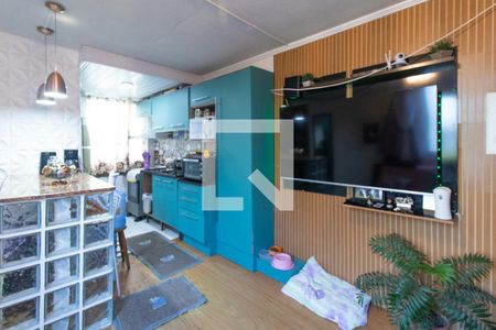 Sala de apartamento à venda com 2 quartos, 47m² em Campo Novo, Porto Alegre