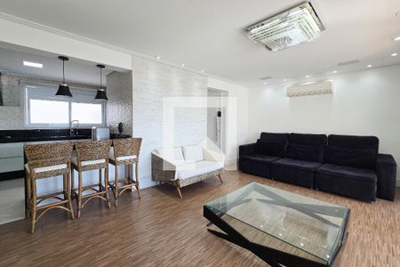 Sala de apartamento para alugar com 2 quartos, 107m² em Vila Lusitania, São Bernardo do Campo
