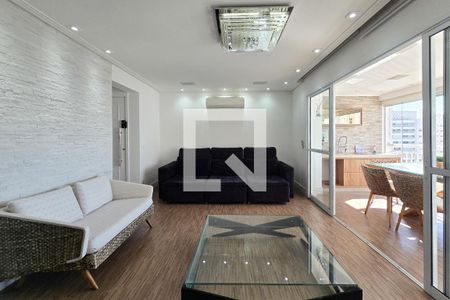 Sala de apartamento para alugar com 2 quartos, 107m² em Vila Lusitania, São Bernardo do Campo