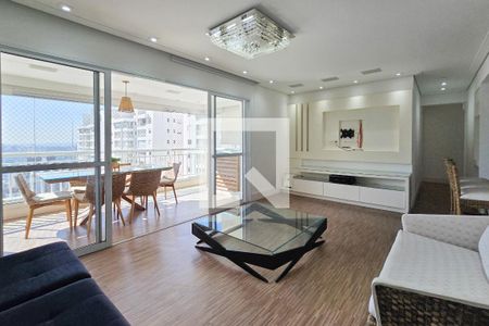 Sala de apartamento para alugar com 2 quartos, 107m² em Vila Lusitania, São Bernardo do Campo