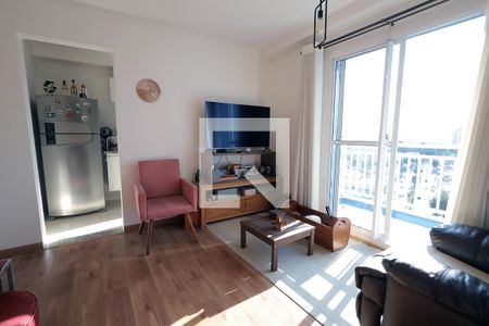 Sala de apartamento à venda com 2 quartos, 56m² em Jardim Cristiane, Santo André