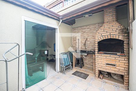 Varanda gourmet de casa de condomínio à venda com 3 quartos, 110m² em Jardim Lauro Gomes, São Bernardo do Campo