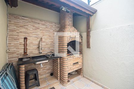 Varanda gourmet de casa de condomínio à venda com 3 quartos, 110m² em Jardim Lauro Gomes, São Bernardo do Campo