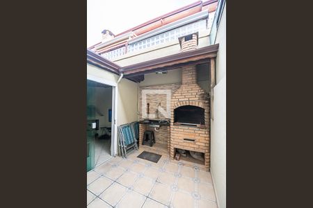 Varanda gourmet de casa de condomínio à venda com 3 quartos, 110m² em Jardim Lauro Gomes, São Bernardo do Campo