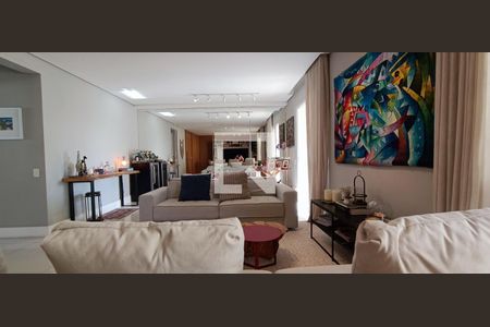 Sala de apartamento à venda com 4 quartos, 200m² em Vila Andrade, São Paulo