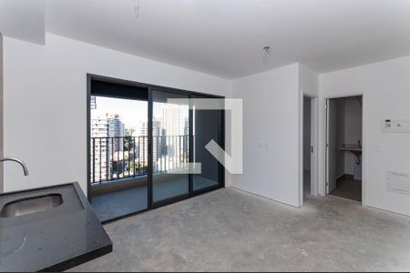 Sala/Cozinha de apartamento à venda com 1 quarto, 41m² em Jardim Vera Cruz, São Paulo