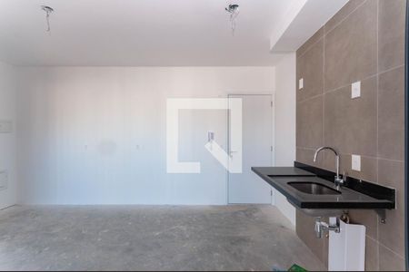 Sala/Cozinha de apartamento à venda com 1 quarto, 41m² em Jardim Vera Cruz, São Paulo