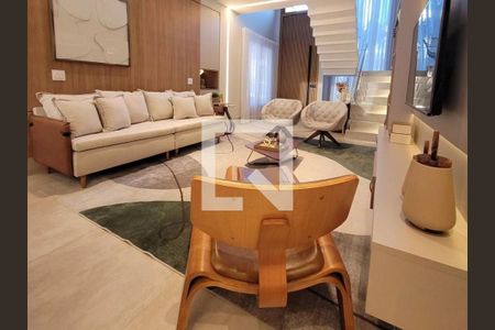 Sala de Estar de casa de condomínio à venda com 3 quartos, 242m² em Jardim Ermida I, Jundiaí