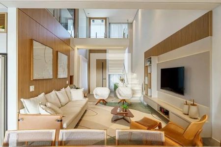 Sala de Estar de casa de condomínio à venda com 3 quartos, 242m² em Jardim Ermida I, Jundiaí