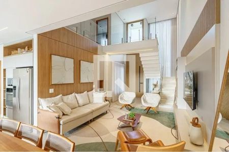 Sala de Estar de casa de condomínio à venda com 3 quartos, 242m² em Jardim Ermida I, Jundiaí