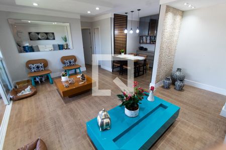 Sala de Estar de apartamento à venda com 4 quartos, 137m² em Parque dos Pomares, Campinas