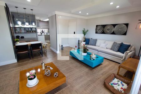 Sala de Estar de apartamento à venda com 4 quartos, 137m² em Parque dos Pomares, Campinas