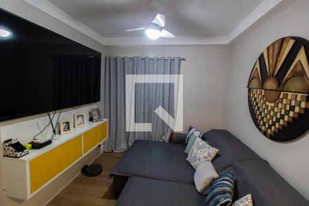 Sala de apartamento à venda com 4 quartos, 137m² em Parque dos Pomares, Campinas