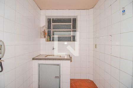 Cozinha de kitnet/studio à venda com 1 quarto, 30m² em Partenon, Porto Alegre