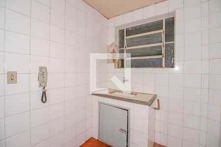 Cozinha de kitnet/studio à venda com 1 quarto, 30m² em Partenon, Porto Alegre