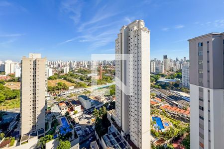 Vista da Varanda de apartamento à venda com 1 quarto, 33m² em Vila São José, São Paulo