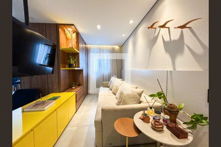 Sala de apartamento à venda com 2 quartos, 84m² em Santo Amaro, São Paulo