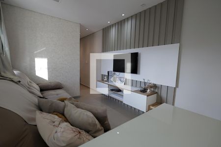 Sala de apartamento à venda com 2 quartos, 100m² em Parque Industriario, Santo André