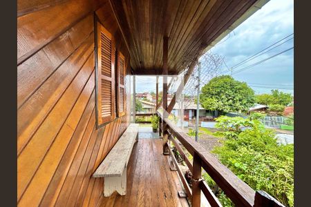 Varanda do Quarto de apartamento para alugar com 1 quarto, 46m² em Arroio da Manteiga, São Leopoldo