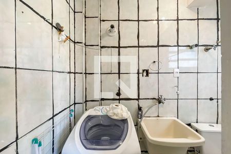 Banheiro de kitnet/studio à venda com 1 quarto, 30m² em Aclimação, São Paulo